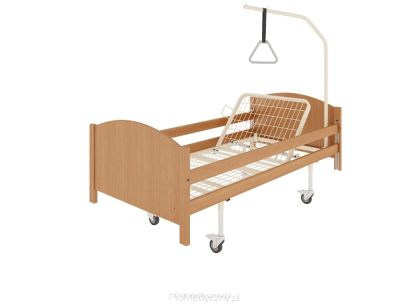 Łóżka rehabilitacyjne drewniane