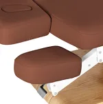 Leżanka SPA Sillon Relax brązowa z jasnobrązową podstawą - 8