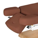 Leżanka SPA Sillon Relax brązowa z jasnobrązową podstawą - 14