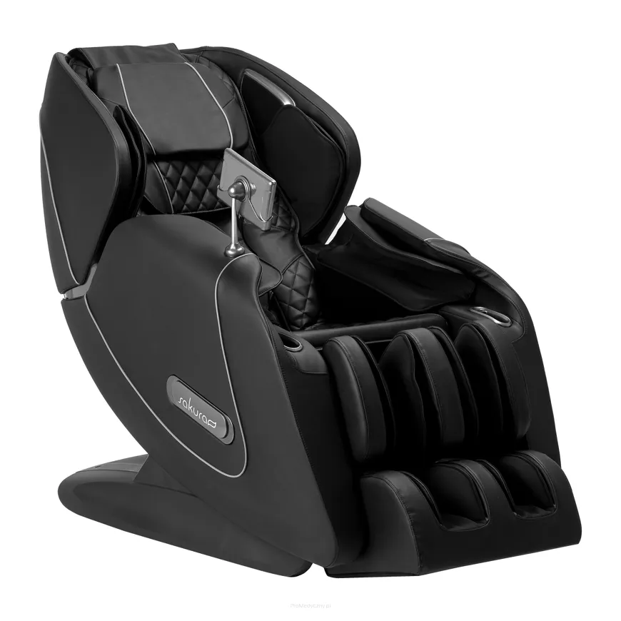 Fotel masujący Sakura Luxury 808 czarny