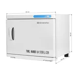 Podgrzewacz do ręczników ze sterylizatorem UV-C 23 L biały - 4