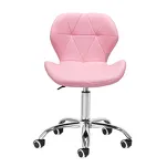 Taboret kosmetyczny QS-06 różowy - 2