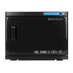 Podgrzewacz do ręczników ze sterylizatorem UV-C 23 L czarny - 2