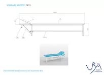 Wymiary stołu rehabilitacyjnego SR-S