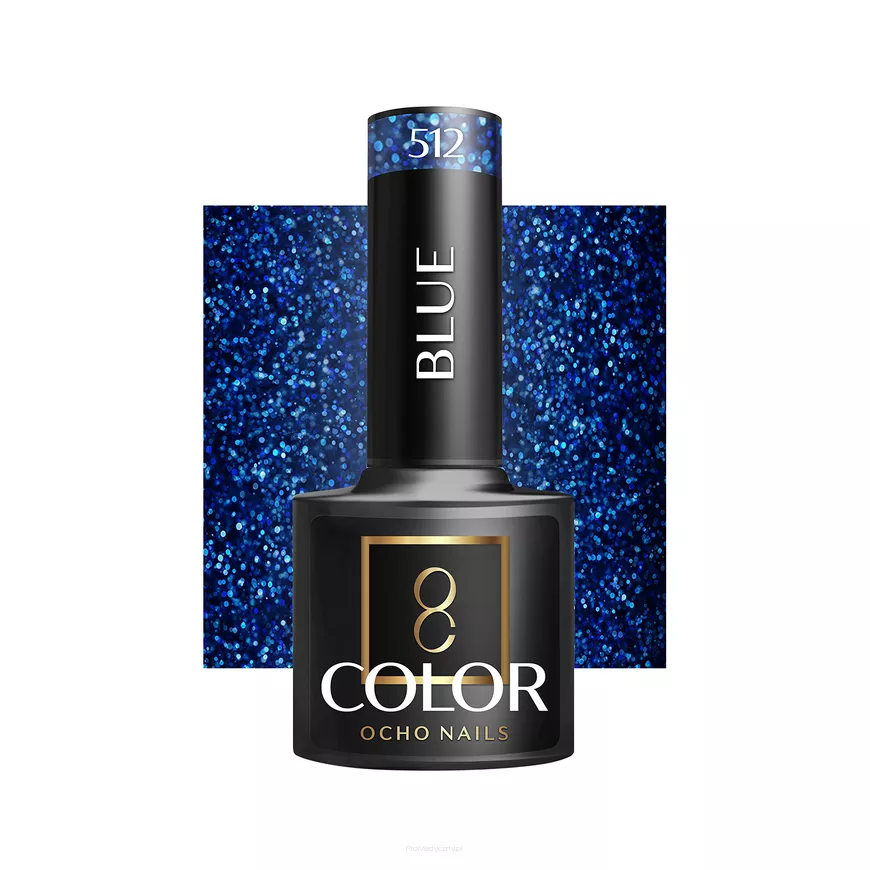 OCHO NAILS Lakier hybrydowy blue 512 -5 g