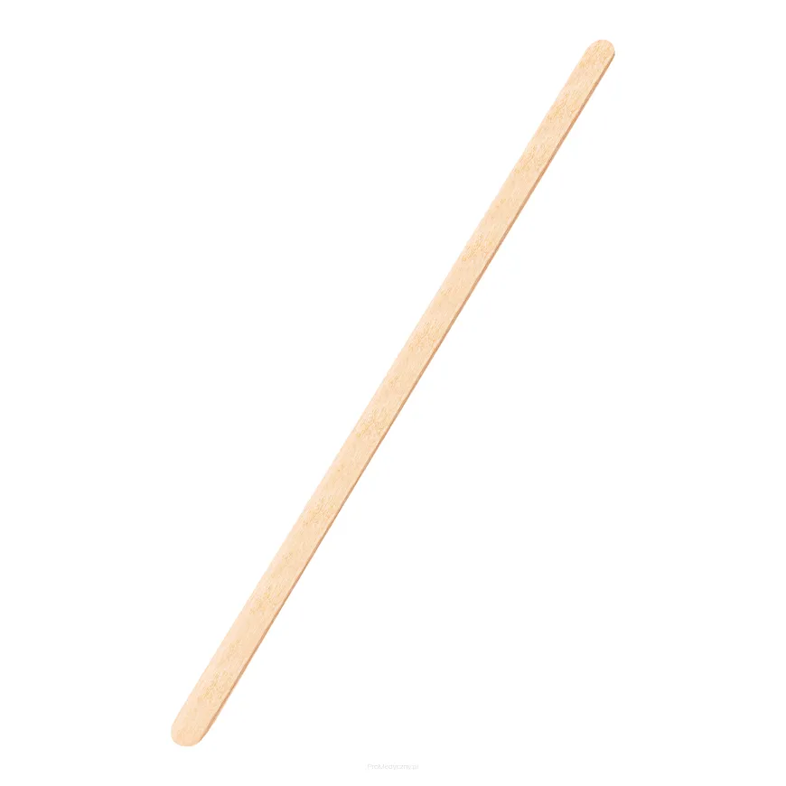 Szpatułka drewniana mała 140 x 6 x 1.4 mm - 100 sztuk