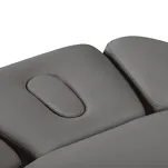 Leżanka SPA Sillon Relax szara z jasnobrązową podstawą - 11