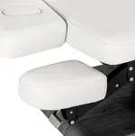 Leżanka SPA Sillon Relax biała z czarną podstawą - 8