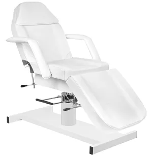 Fotel kosmetyczny hydrauliczny A 210 biały