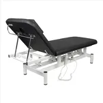 Leżanka do masażu elektryczna Sillon 079 1 silnik czarna - 6