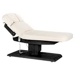 Leżanka SPA Sillon Relax kremowa z czarną podstawą - 2