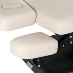 Leżanka SPA Sillon Relax kremowa z czarną podstawą - 8