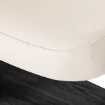 Leżanka SPA Sillon Relax kremowa z czarną podstawą - 10