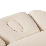 Leżanka SPA Sillon Relax kremowa z czarną podstawą - 11