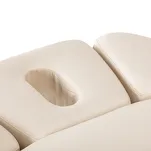 Leżanka SPA Sillon Relax kremowa z czarną podstawą - 12