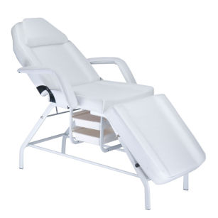 Fotel kosmetyczny z kuwetami BW-262 biały
