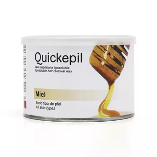 Quickepil wosk do depilacji puszka miodowy 400 ml