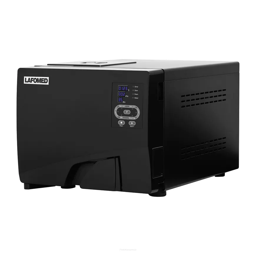 Lafomed autoklaw Standard Line LFSS12AA LED z drukarką 12 L klasa B medyczna czarny