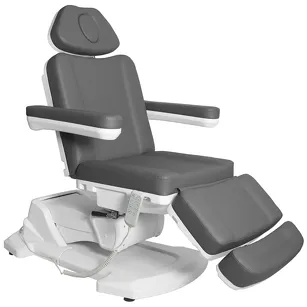 Elektryczny fotel kosmetyczny BR-6686A szary