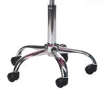 Taboret kosmetyczny z oparciem BH-7268 Czerwony - 4