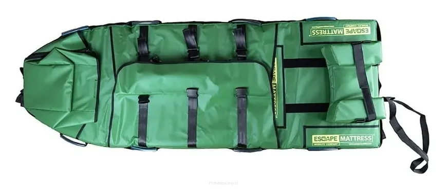 Materac ewakuacyjny składany COMPACT 200 x 68 cm + pokrowiec