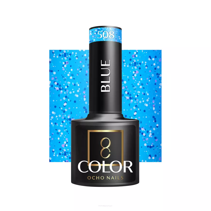 OCHO NAILS Lakier hybrydowy blue 508 -5 g