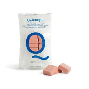 Quickepil wosk do depilacji o niskiej temperaturze topnienia rose 1 kg różowy