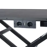 Stół groomerski elektryczny rozm XL BP-305 Czarny - 2