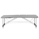 Stół składany do masażu aluminiowy Balance 3 segmentowy szary - 4