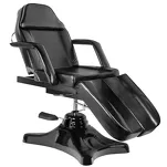Fotel kosmetyczny hydrauliczny A 234C pedicure czarny - 6