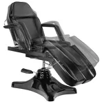 Fotel kosmetyczny hydrauliczny A 234C pedicure czarny - 7