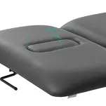 Stół rehabilitacyjny do masażu i fizjoterapii elektryczny Balance Novus 2 Szary - 16