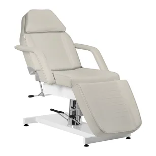 Fotel kosmetyczny hydrauliczny Sillon v2 210 beżowy