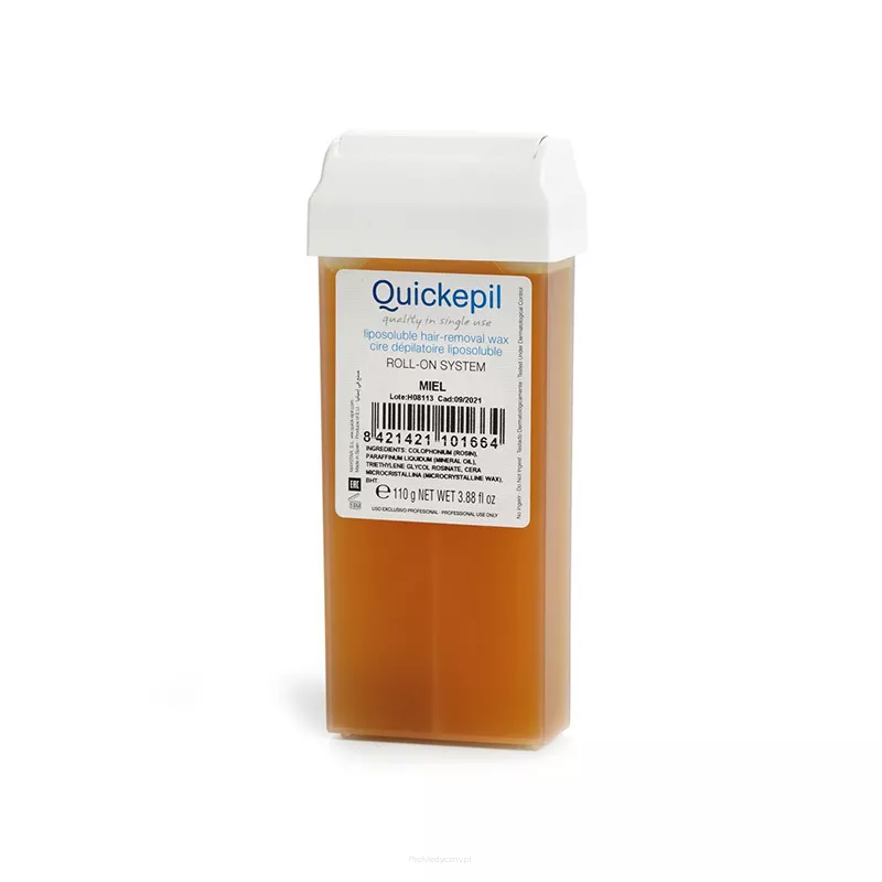 Quickepil wosk do depilacji rolka mel natural 110 g