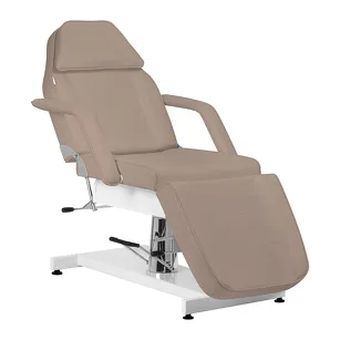 Fotel kosmetyczny hydrauliczny Sillon v2 210 szarobrązowy