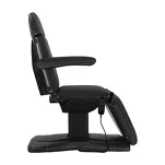 Fotel kosmetyczny elektryczny Sillon Eclipse 3 silniki czarny - 4