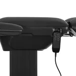 Fotel kosmetyczny elektryczny Sillon Eclipse 3 silniki czarny - 9