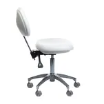 Taboret medyczny z oparciem BD-Y941 Biały - 4