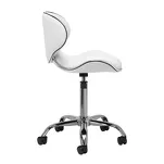 Taboret kosmetyczny Gabbiano Q-4599 biały - 2