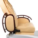 Fotel do pedicure z masażem BR-2307 Beżowy - 5