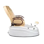 Fotel do pedicure z masażem BR-2307 Beżowy - 6
