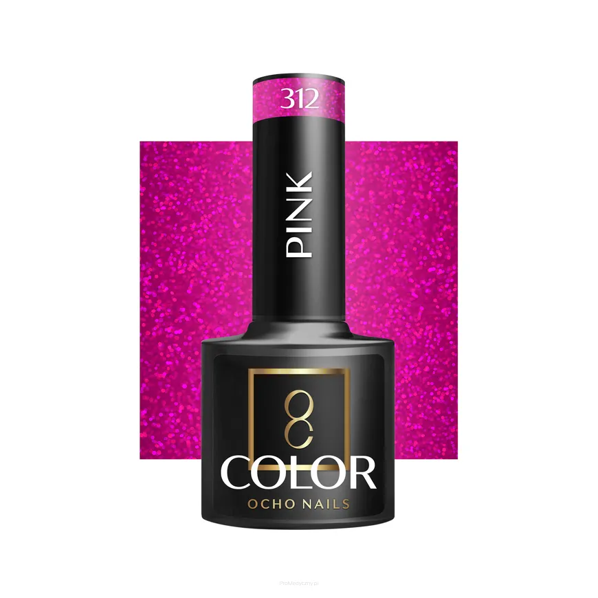 OCHO NAILS Lakier hybrydowy pink 312 -5 g