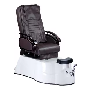 Fotel do pedicure z masażem BR-3820D Brązowy