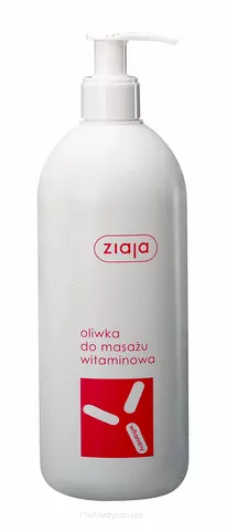 Oliwka do masażu wielowitaminowa Ziaja.