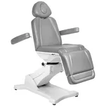 Fotel kosmetyczny elektryczny obrotowy Azzurro 869A 4 silniki szary - 3