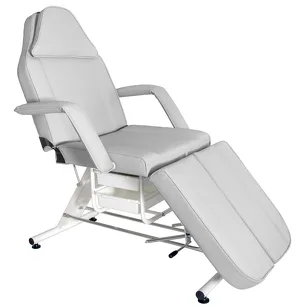 Fotel kosmetyczny z kuwetami BW-263 szary