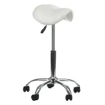 Taboret kosmetyczny BD-9909 Biały - 2