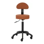 Taboret fryzjerski Gabbiano D026 brązowy - 2