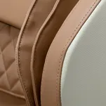 Fotel masujący Sakura Luxury 808 biało beżowy - 16