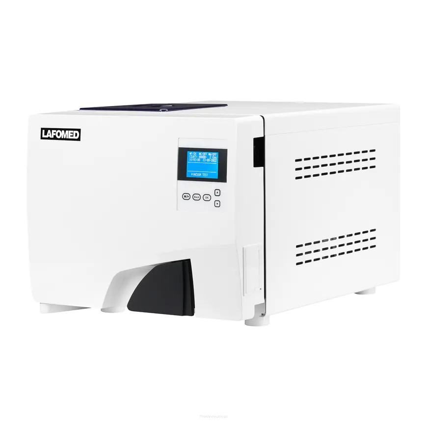 Lafomed autoklaw Premium Line LFSS08AA LCD z drukarką 8 L klasa B medyczna